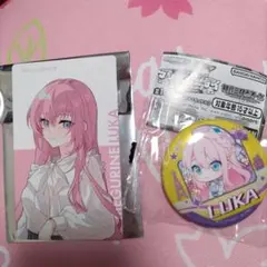 初音ミク プロセカ エピックカード& 缶バッジ 巡音ルカ