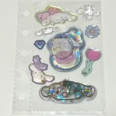 サンリオ　シナモロール　シール　おすそ分け