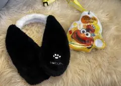 スヌーピー　カチューシャ　エルモ　チケットホルダー