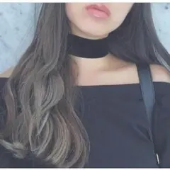 ■50mm■極太 ベルベットチョーカー■送料無料 即日発送