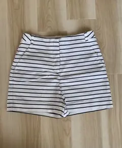 ZARA ボーダー　ショートパンツ　水着　XS