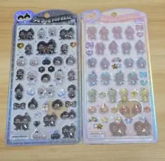 正規品 モンチッチ うるちゅるポップシール 2点セット