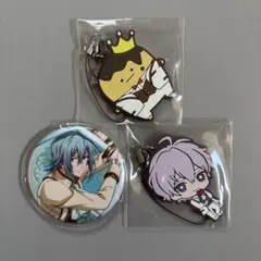 アイナナ 壮吾 環 缶バッチ ラバーストラップ