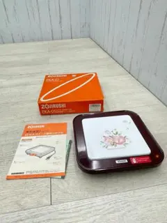 未使用 象印 電気保温トレー EKA-01 プリンセスフラワー 取説 元箱