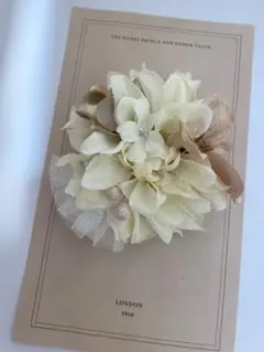 造花のダリア2wayコサージュ入学式、入園式