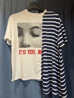【ZARA】アシメトリーTシャツ フォトプリント