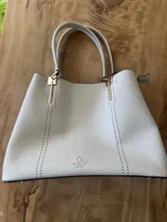 新品D.KELLY JAPAN ハンドバッグ グレーベージュ