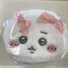 ちいかわ型ポーチ ピンク