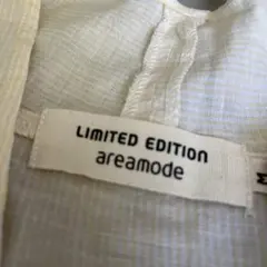 LIMITED EDITION areamode ナチュラルコットンリネン七分袖