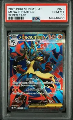 2026年最新】ルカリオ sr psa10の人気アイテム - メルカリ