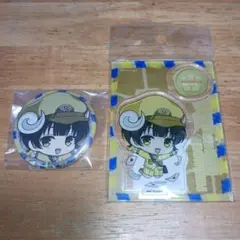 蜂楽廻 おとどけメェる ミニキャラアクリルマスコット 缶バッジ ブルーロック