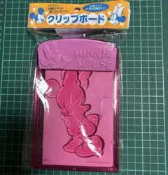 ミニーマウス クリップボード ② DC メモ付き minnie mouse 値下