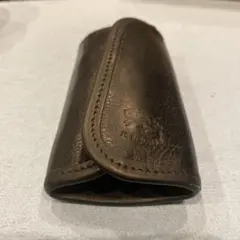 イルビゾンテ　レザー ブラック キーケース 4フック