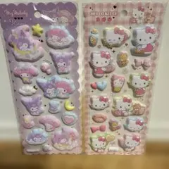 サンリオ　マシュマロシール　2枚セット