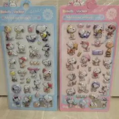 ぷくぷくシール 2枚セット