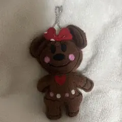 Disney ミニー ジンジャーブレッド ぬいぐるみキーホルダーのサムネイル