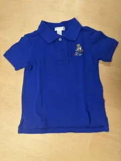 【美品】Ralph Lauren ポロシャツ ベビー服 24M 90cm ブルー
