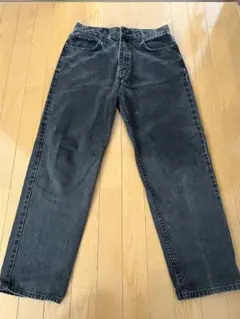 【USA製】34インチ Calvin Klein Jeans ブラックデニム