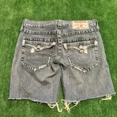 True Religion カットオフ　ハーフパンツのサムネイル