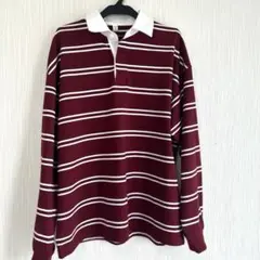 GU 赤シャツ M カジュアル 美品寄り