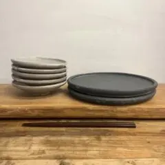 新品　陶器　陶芸作家　取り皿5枚　110