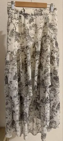 MAJESTIC LEGON 花柄ロングスカート