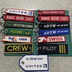 フライトタグ 有名航空会社 20点セット キーホルダー ワンワールド