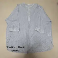 URBAN RESEARCH DOORS ストライプチュニック Mのサムネイル
