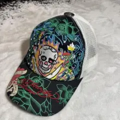 00s Ed Hardy スカル刺繍 ラインストーン キャップ Y2K ギャル - メルカリ