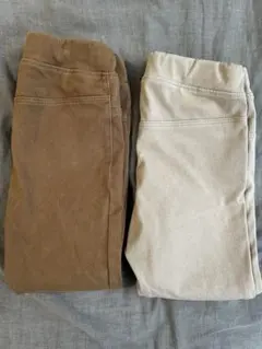 無印良品 キッズ レギンス 100cm 2枚セットのサムネイル