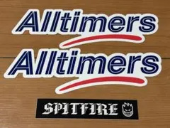 ALLTIMERS オールタイマーズ ステッカー 2枚 スケボー