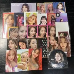 TWICE ジヒョ JIHYO まとめ売り セット トレカ 缶バッジ