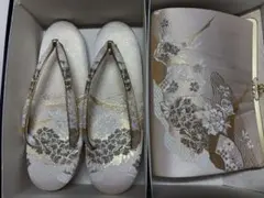 草履とクラッチバッグセット