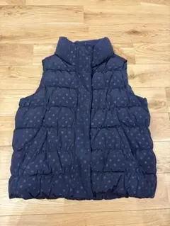 GapKids ドット柄 ダウンベスト