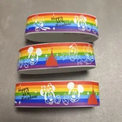 東京ディズニーリゾート レインボーリストバンド3個