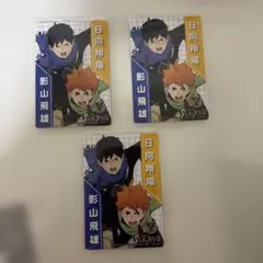 ハイキュー‼︎ きゃらくたぶるカードグミ5 ノーマル　日向翔陽　影山飛雄