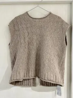 LUPILIEN ノースリーブ ニットベスト タグ付