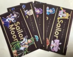 5種5枚　セーラームーン　オリジナルマルチケースMeiji 明治