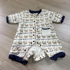 動物柄ロンパース 50-60cm