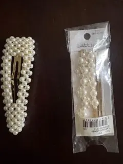 パールヘアピン セット　未使用のサムネイル