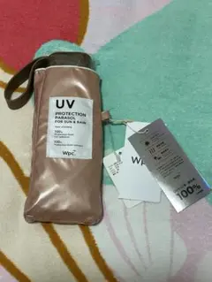 Wpc 折りたたみ傘　日傘　雨傘　遮光　パールピンク　UVカット　UPF50+