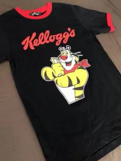 vintage styleTシャツ Kelloggs
