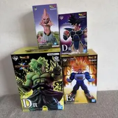 ドラゴンボールZ MASTERISE 一番くじ フィギュア4体セット