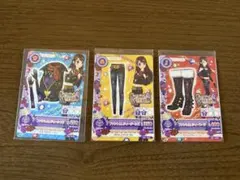 アイカツカード 3枚セット