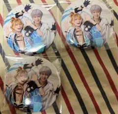 刀ミュ 缶バッジ パライソ 鶴丸国永＆浦島虎徹