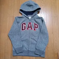 「最終値下げ」GAP KIDS グレー フード付きパーカー M