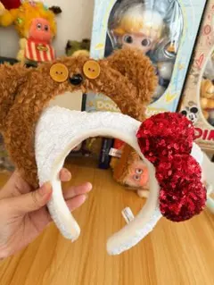 ハローキティスパンコール カチューシャ ティム カチューシャ USJ 2個セット