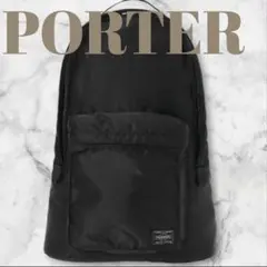 【美品】PORTER タンカー デイパック ブラック リュック　バックパックのサムネイル