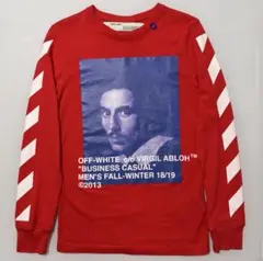 off-white ロンT XXS レッド オフホワイト berniniのサムネイル
