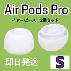 AirPods Pro イヤーピース Sサイズ 2個セット イヤーチップ 白